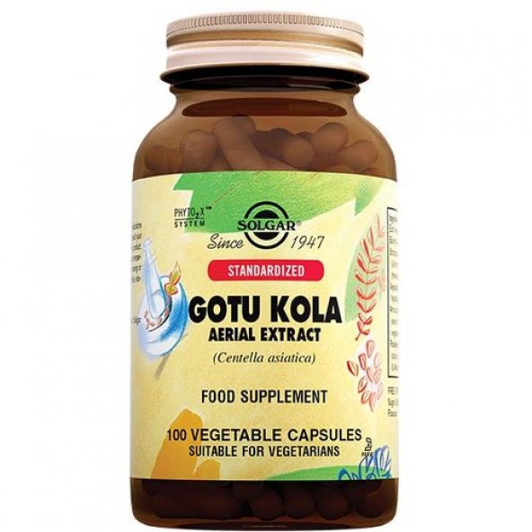 Solgar Gotu Kola 100 Kapsül