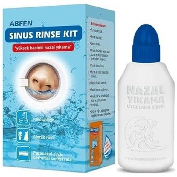 Abfen Sinüs Rinse Kit Yetişkin 25 x 240 ml