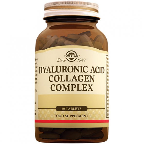 Solgar Hyaluronic Acid Collagen Complex 30 Tablet
