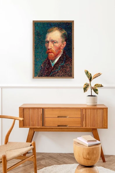 Van Gogh Ahşap Çerçeveli Tablo 50 x 70 - Resim 3