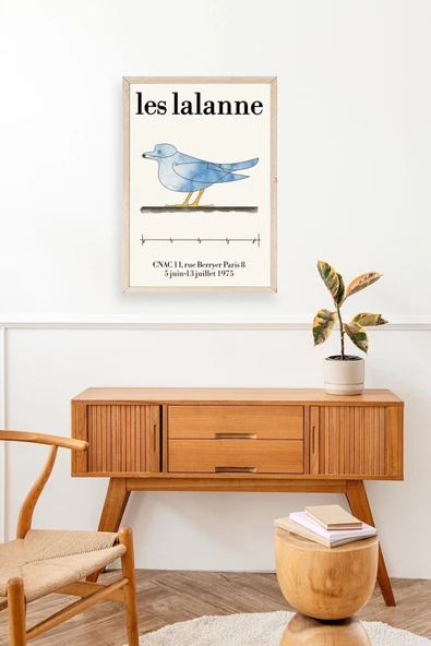 Les Lalanne Ahşap Çerçeveli Tablo 23 x 30 - Resim 3