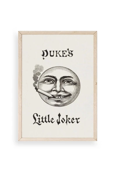 Duke's Little Joker Ahşap Çerçeveli Tablo 17 x 23 ürün görseli 1