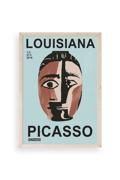 Picasso Ahşap Çerçeveli Tablo 17 x 23 ürün görseli 1