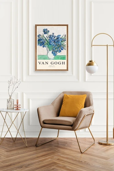 Van Gogh Ahşap Çerçeveli Tablo 17 x 23 - Resim 2