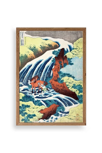 Balıkçının Rüyası Ahşap Çerçeveli Tablo 23 x 30 ürün görseli 1