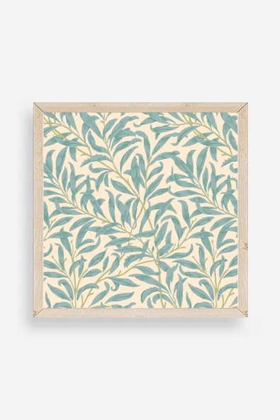 Yaprak Ahşap Çerçeveli Tablo 42 x 42 ürün görseli 1