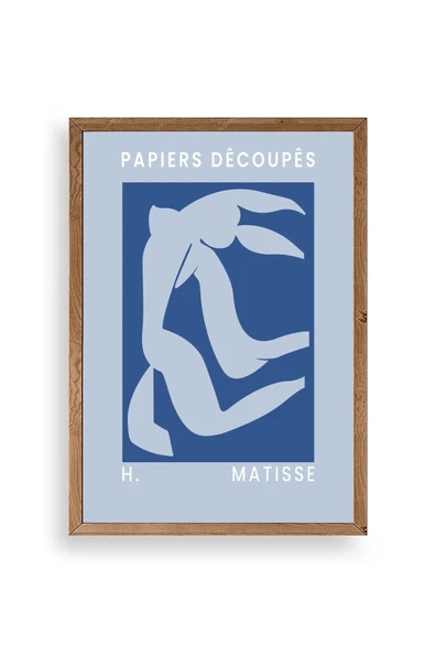Henri Matisse Ahşap Çerçeveli Tablo 23 x 30 ürün görseli 1