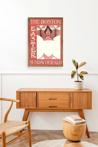 E. Reed Ahşap Çerçeveli Tablo 17 x 23 - Resim 3