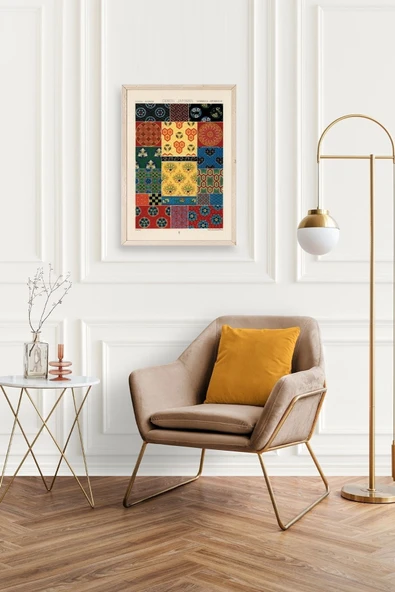 Motif Ahşap Çerçeveli Tablo 50 x 70 - Resim 2