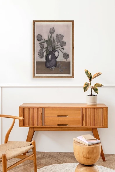 Everbag Ahşap Çerçeveli Tablo 50 x 70 - Resim 3