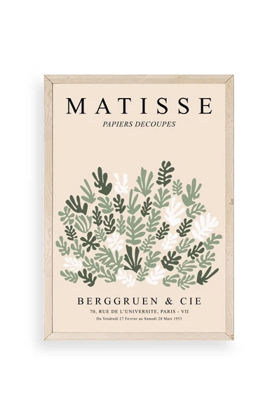 Matisse Ahşap Çerçeveli Tablo 30 x 42 ürün görseli 1