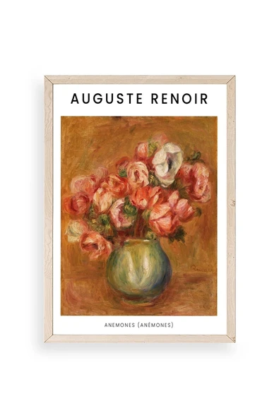 Renoir Ahşap Çerçeveli Tablo 30 x 42 ürün görseli 1