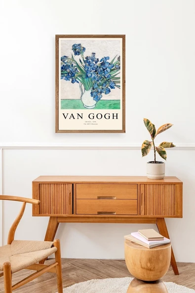 Van Gogh Ahşap Çerçeveli Tablo 17 x 23 - Resim 3