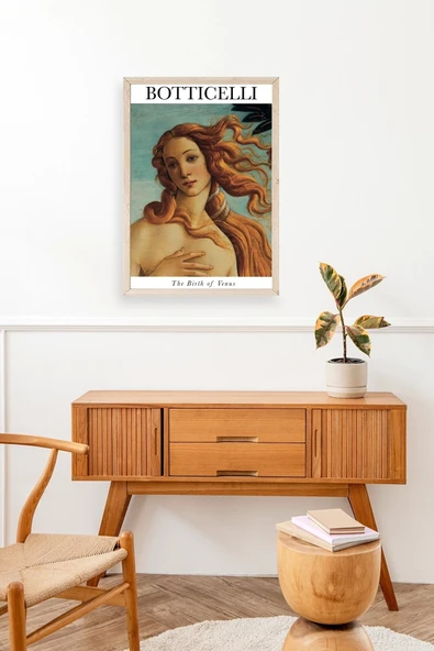 Botticelli Ahşap Çerçeveli Tablo 17 x 23 - Resim 3