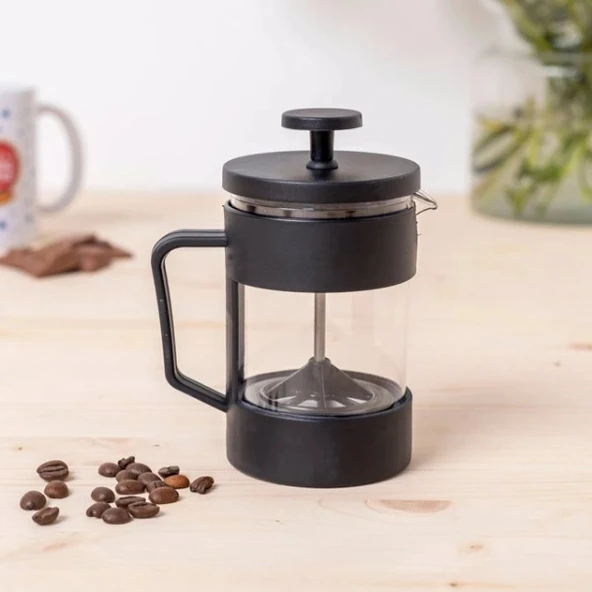 Siyah French Press 350 ml ürün görseli 1