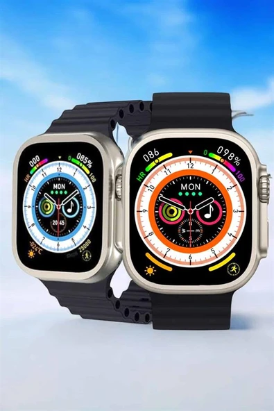 Bluetooth Bağlantılı Nabız, Kan Basıncı, Oksijen Ölçer Akıllı Saat ürün görseli 1