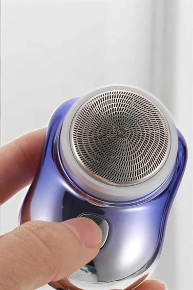 Tıraş Makinesi Mini Sıfır Sakal Yanak Tıraş Makinesi USB Şarjlı - Resim 3