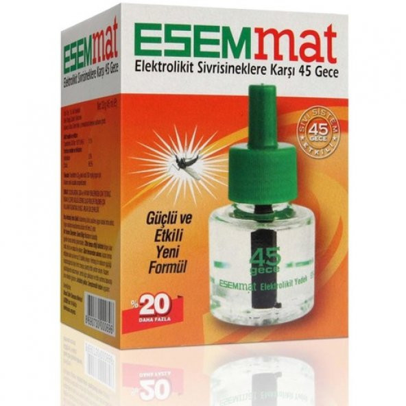 Esem Mat Elektrolikit Yedek 45 Gece ürün görseli