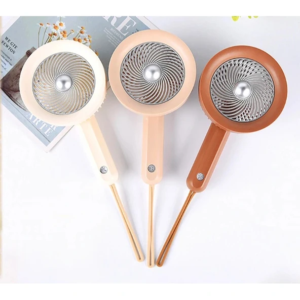 Şarjlı Taşınabilir Mini El Fanı ürün görseli 1