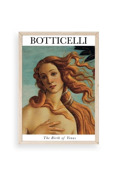 Botticelli Ahşap Çerçeveli Tablo 17 x 23 ürün görseli 1