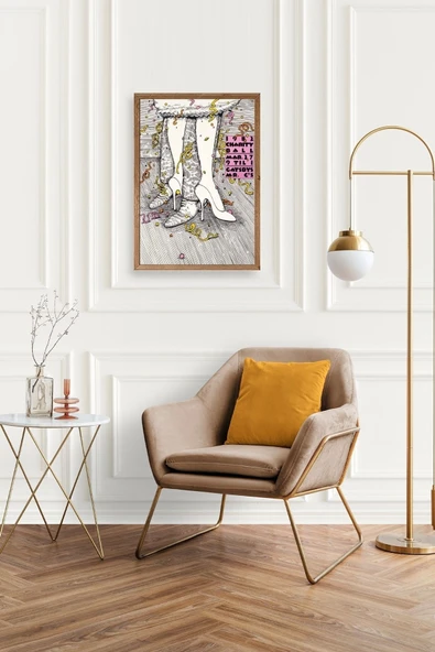 Gastby's Ahşap Çerçeveli Tablo 30 x 42 - Resim 2