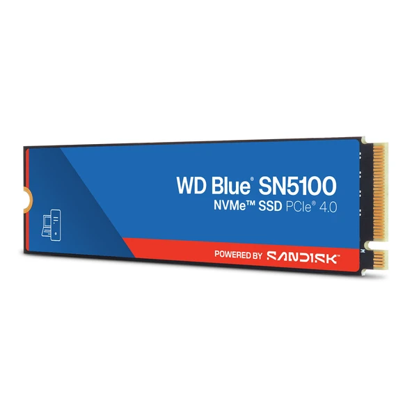 WD BLUE 4 TB SN5100 WDS400T5B0E  6900/6700MB/sn M.2 PCIe 4.0 NVMe  SSD Disk ürün görseli 1