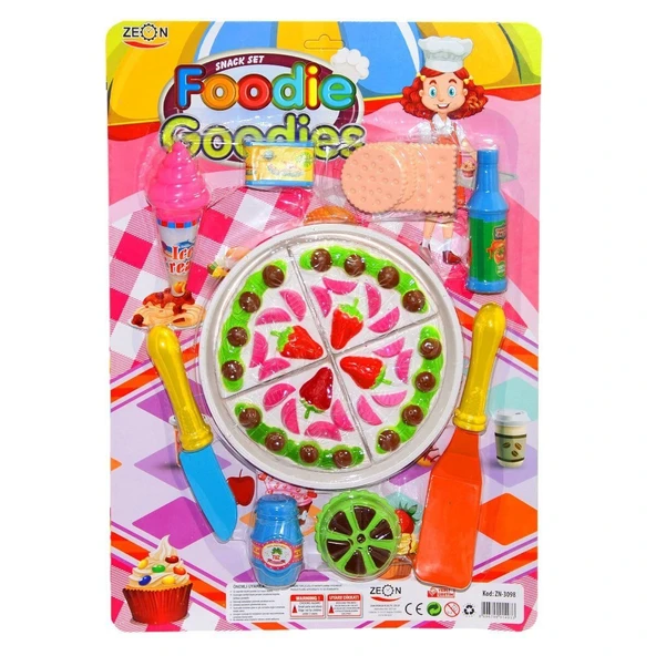 ZN-3098 Kartela Pasta Oyun Seti -Nizam - Resim 2