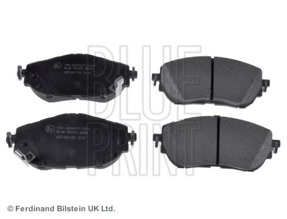 Toyota On Fren Balatası Toyota Corolla 2013-> Aurıs 2012-> 1.33 1.6 Benzinli 1.4 D4d Dizel - Blueprint Adt342198 ürün görseli 1