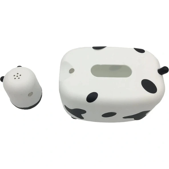 Sevimli İnek Tasarımlı Mıknatıslı Tuzluk ve Peçetelik - Resim 2