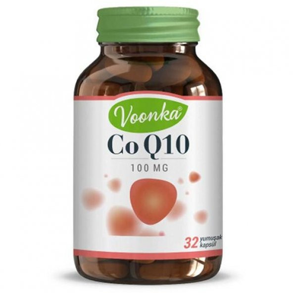 Voonka Co Q10 100 mg 32 Yumuşak Jel