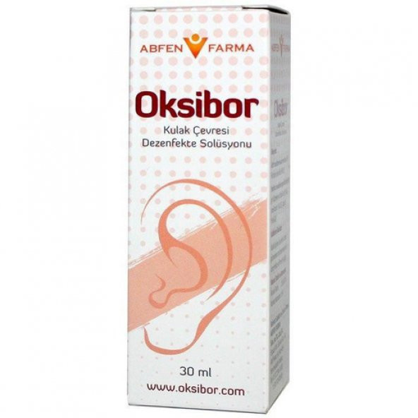 Abfen Farma Oksibor Kulak Damlası 30 ml