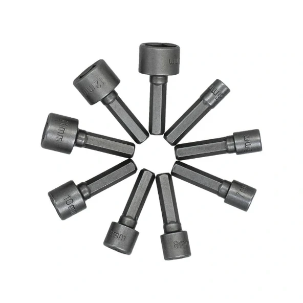 9 Parça Manyetik Somun Adaptörü ürün görseli 1