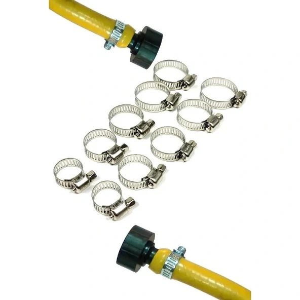 10 Parça Hortum Kelepçesi Seti ürün görseli 1