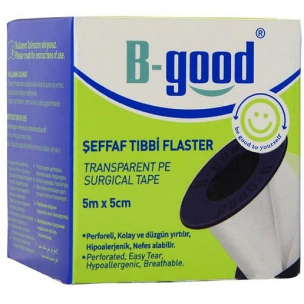 B Good Seffaf Pe Flaster 5m x 5cm
