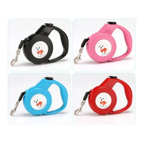 Sevimli Otomatik Köpek Gezdirme Tasması 2.5 Metre - Resim 2