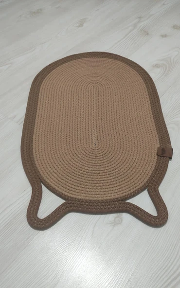 Mikopet Dekoratif Kedi Kulaklı Tırmalama Paspası - Resim 5