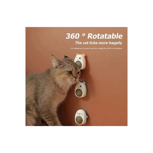 Ayıcıklı Kedi Otu Yalama Topu - Resim 2