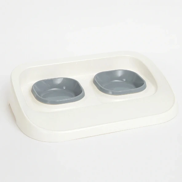 Mikopet Gri 2'si 1 Arada Mama Ve Su Kabı - Resim 5