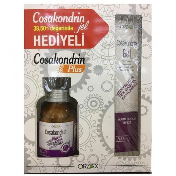 Cosakondrin Plus 60 Tablet + Cosakondrin Jel 100 ml Hediyeli