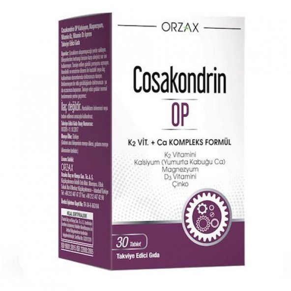 Cosakondrin OP 30 Tablet ürün görseli