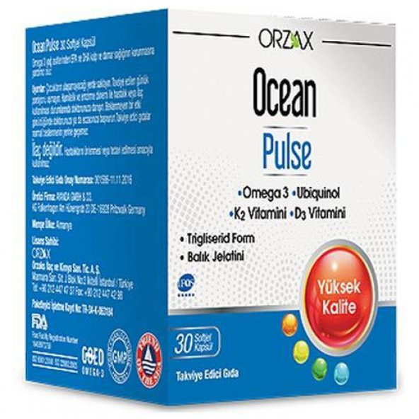 Ocean Pulse 30 Kapsül