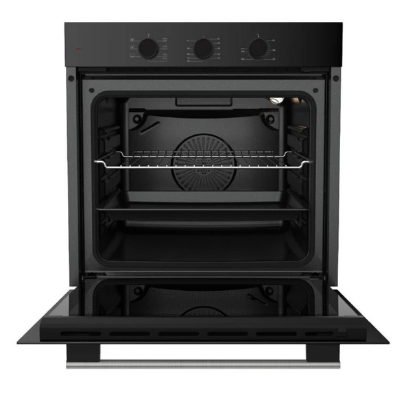 Ferre SilenArt Yeni Seri Ultra Sessiz Siyah  Ankastre Set ( QBL62CS  +  Ms261+  D080 -SA ) - Resim 5