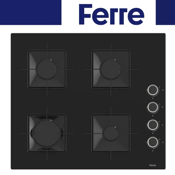 Ferre SilenArt Yeni Seri Ultra Sessiz Siyah  Ankastre Set ( QBL62CS  +  SS205 +  D063 -SA ) - Resim 6