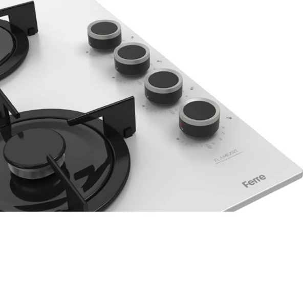 Ferre SilenArt Ritmo Ultra Sessiz Beyaz  Ankastre Set  ( D064 -SA + CS206 -FA  + QBL62CB ) - Resim 5