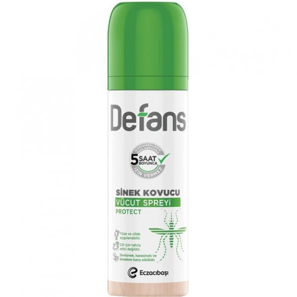 Detan Defans Protect Sinek Kovucu Vücut Spreyi 100 ml