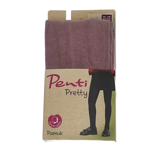 Penti Pretty Kız Çocuk Pamuk Külotlu Çorap - Resim 6