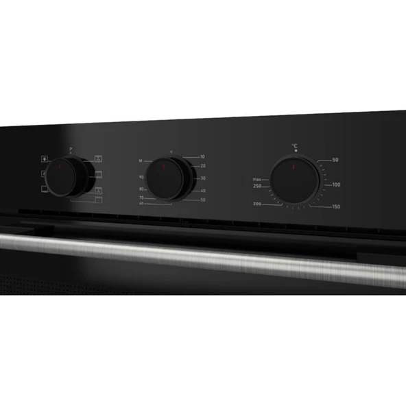 Ferre SilenArt Yeni Seri Ultra Sessiz Siyah  Ankastre Set ( QBL62CS  +  SS205 +  D063 -SA ) - Resim 5