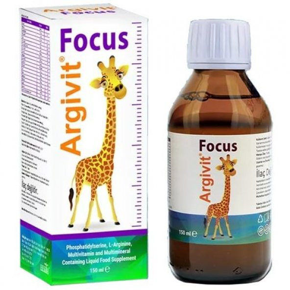 Argivit Focus Şurup 150 Ml