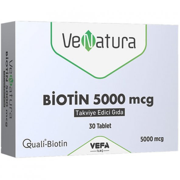 Venatura Biotin 5000 mcg 30 Tablet