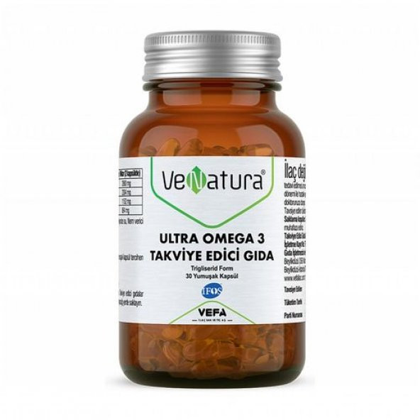 Venatura Ultra Omega 3 60 Kapsül